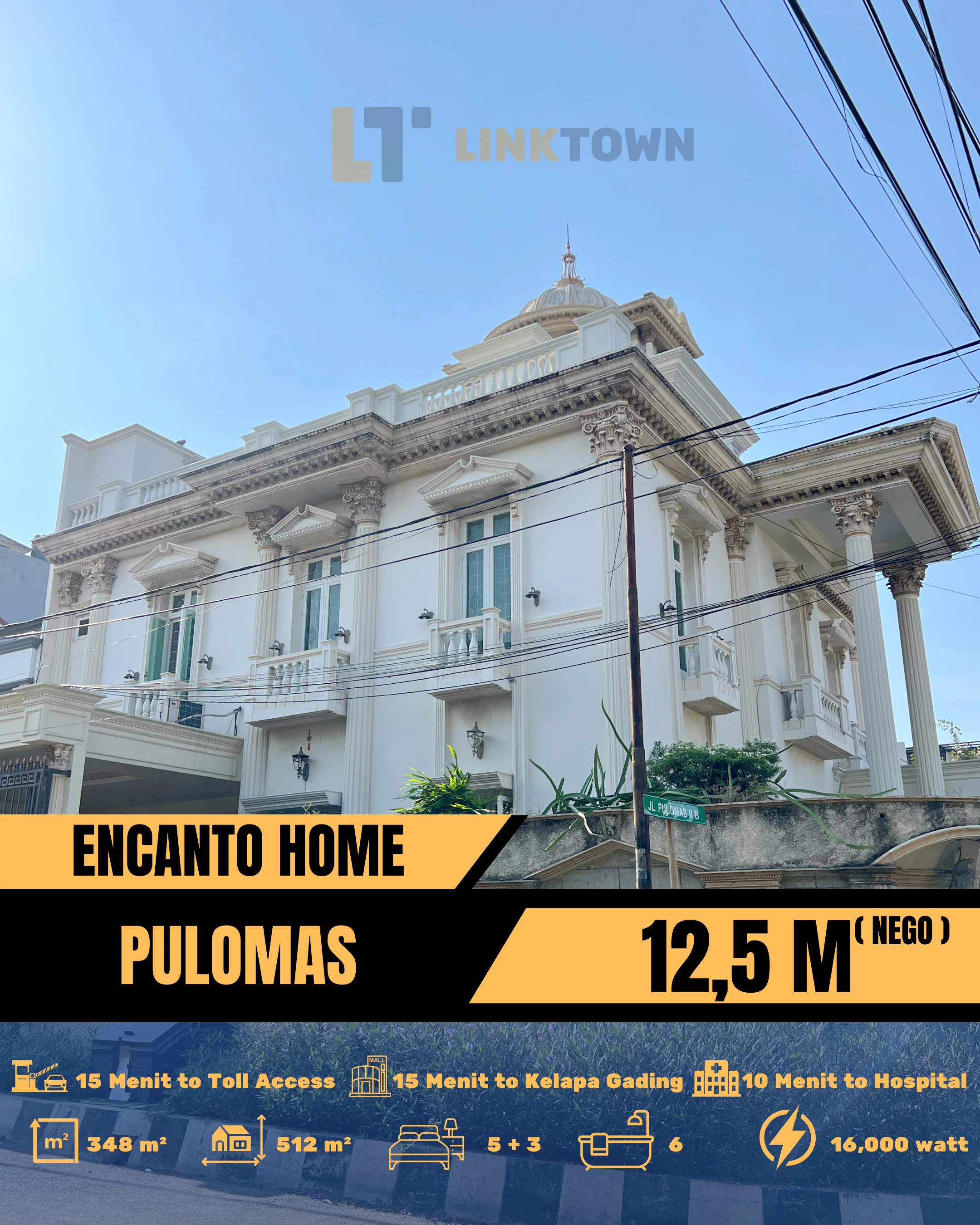 Linktown Rumah Mewah Pulo Mas Linktown Rumah Mewah Pulo Mas